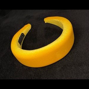 Yellow Velvet Headbands